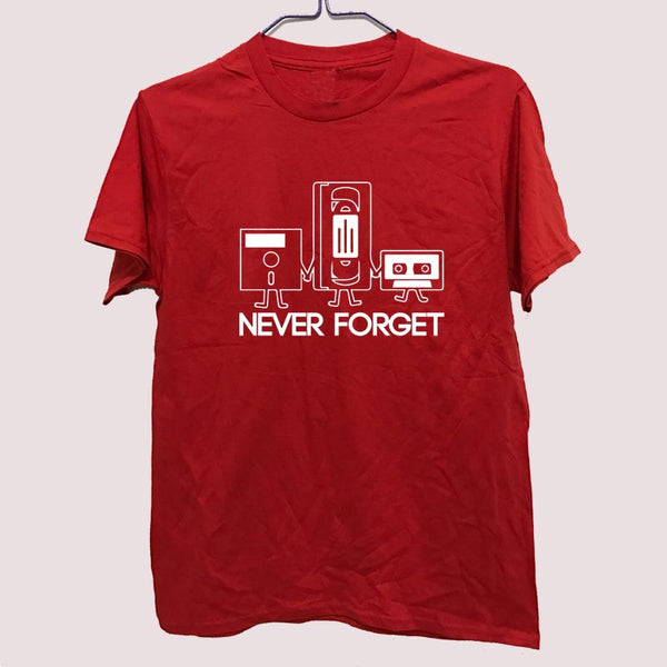 Never Forget Floppy, VHS & Cassette T