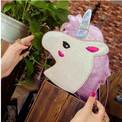 Unicorn Head Purse # 2