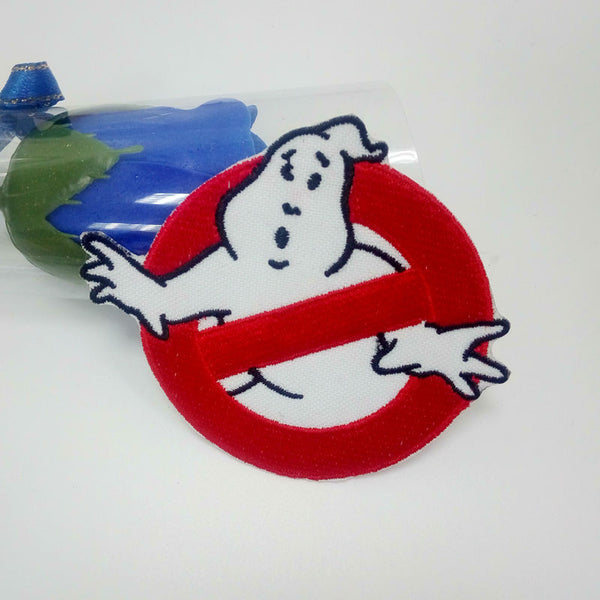 Ghostbusters No Ghost Movie Cartoon Kids Sew Embroidered Iron on Patch to clothing