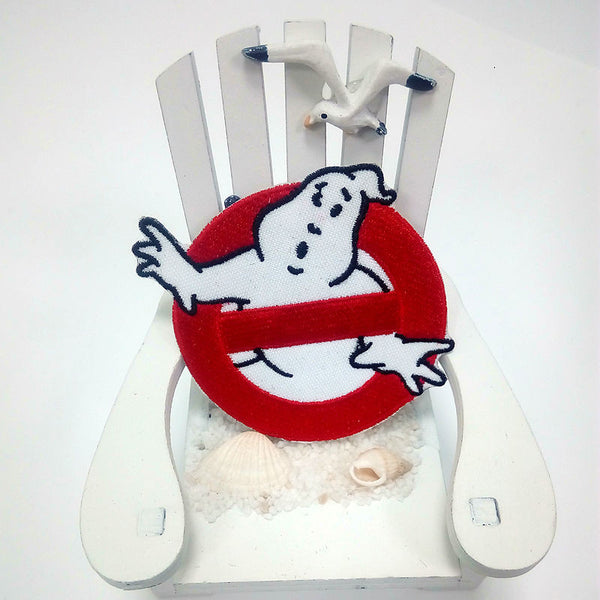 Ghostbusters No Ghost Movie Cartoon Kids Sew Embroidered Iron on Patch to clothing