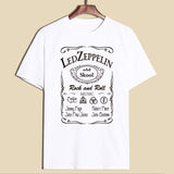 Led Zeppelin in Jack Daniels Design T
