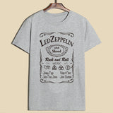 Led Zeppelin in Jack Daniels Design T
