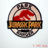Jurassic Park Ranger  Embroidered Sew or Iron-on Patch can be custom