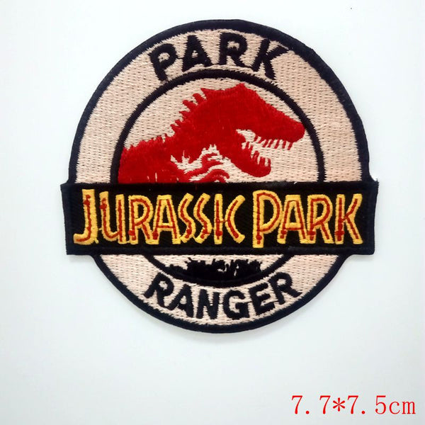 Jurassic Park Ranger  Embroidered Sew or Iron-on Patch can be custom
