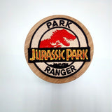 Jurassic Park Ranger  Embroidered Sew or Iron-on Patch can be custom