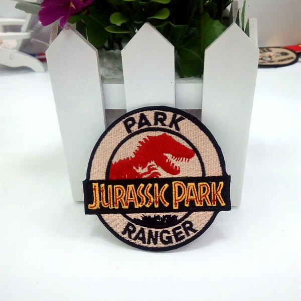 Jurassic Park Ranger  Embroidered Sew or Iron-on Patch can be custom