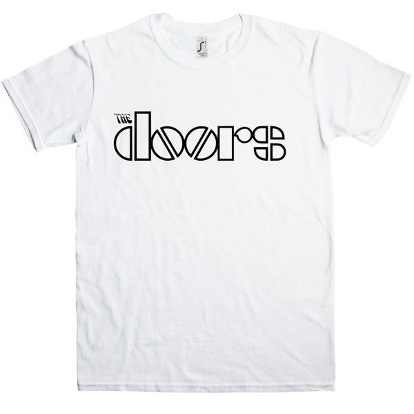 THE DOORS T-shirt Sizes S M L XL XXL New White T Shirt Classic Rock Blues Tshirt New 2017 Fashion Mens T-Shirts Top Tees