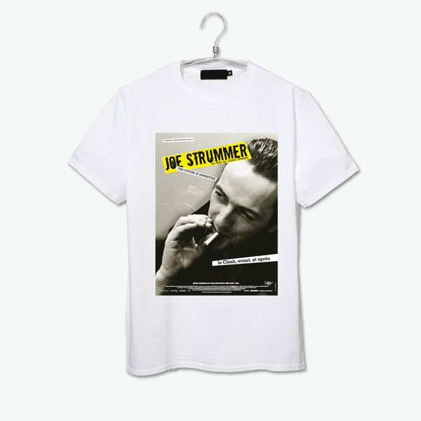 The clash joe strummer tomorrow is unwritten classic rock t shirts men women asian size