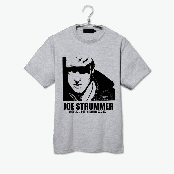 The clash joe strummer tomorrow is unwritten classic rock t shirts men women asian size