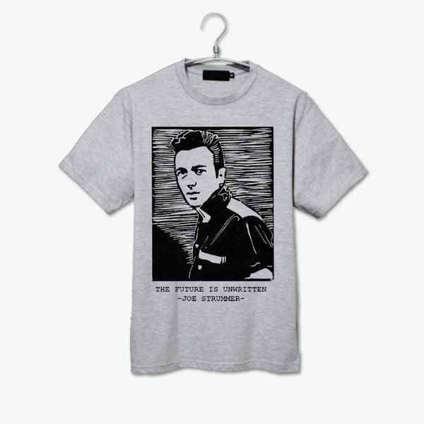 The clash joe strummer tomorrow is unwritten classic rock t shirts men women asian size