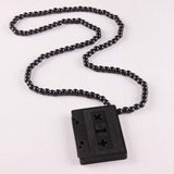 Cassette Tape Pendant  Wooden 4 colors