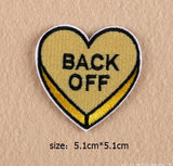 Love Small Patch Computer Embroidery Hand Sewing Ironing Sticker On Cloth Garment Hat Bag Accessories NO.927