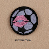 Love Small Patch Computer Embroidery Hand Sewing Ironing Sticker On Cloth Garment Hat Bag Accessories NO.927