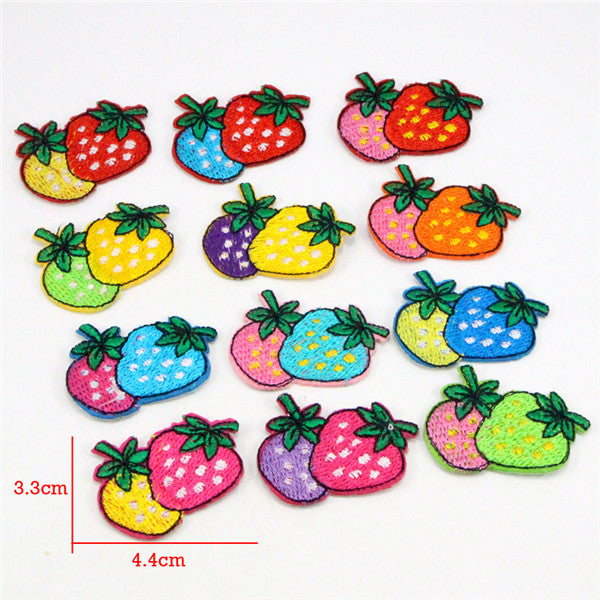 Lucia Craft Random mixed Assorted Iron-on or Sew-on Embroidered Patch Motif Applique Clothing accessories 082007182