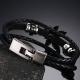 Cannabis Friendship Leather Bracelet