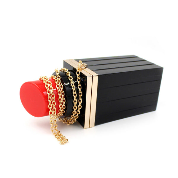 Lipstick Purse #MoulinRougeRed