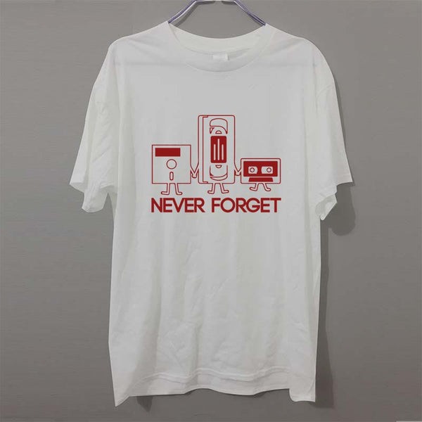Never Forget Floppy, VHS & Cassette T