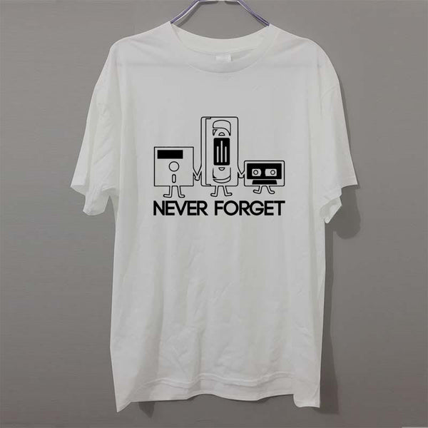 Never Forget Floppy, VHS & Cassette T