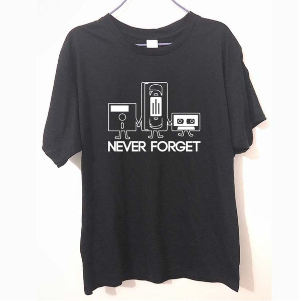Never Forget Floppy, VHS & Cassette T
