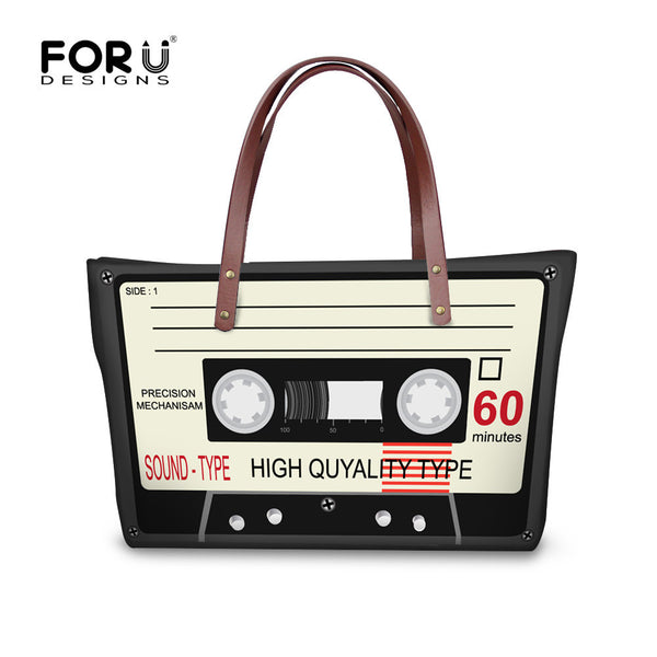 Cassette Tape Large Tote Bag