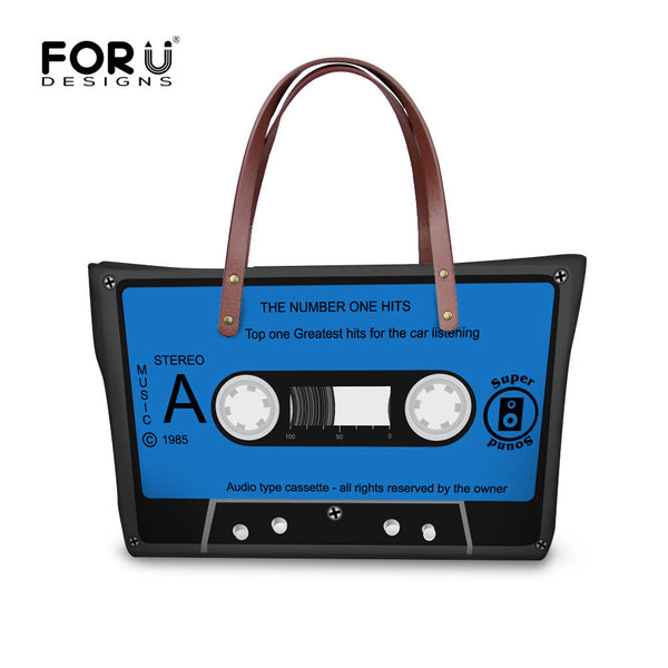 Cassette Tape Large Tote Bag