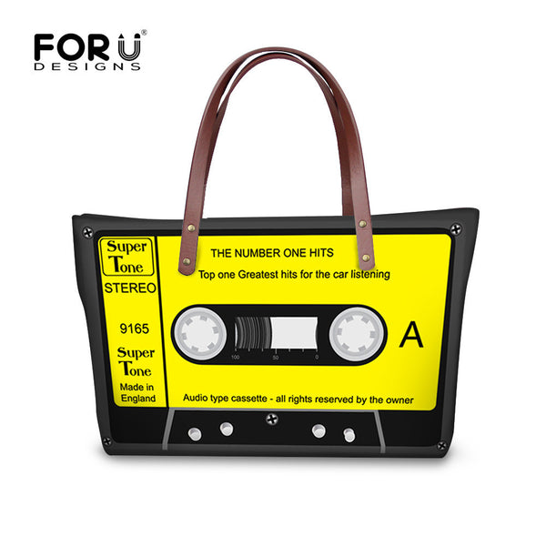 Cassette Tape Large Tote Bag