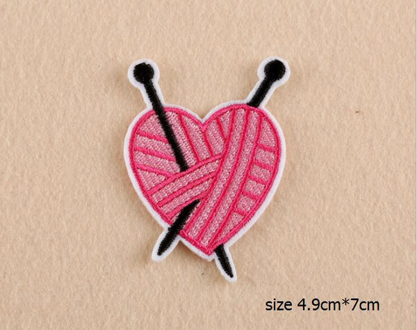 New Down pilot Jacket Delicate Fashion Embroidery Iron On Patches Beauty Badges Letters Birds Sugar Car Motif Applique
