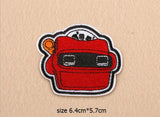 New Down pilot Jacket Delicate Fashion Embroidery Iron On Patches Beauty Badges Letters Birds Sugar Car Motif Applique