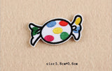 New Down pilot Jacket Delicate Fashion Embroidery Iron On Patches Beauty Badges Letters Birds Sugar Car Motif Applique