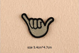 New Down pilot Jacket Delicate Fashion Embroidery Iron On Patches Beauty Snake Gun Animal Gitter Badges Motif Applique