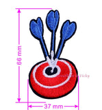 New POP Sequins Sewing Brand Patch Retro Hand Embroidery Patches Hotfix Applique Feather Hot Fix Motif DIY Clothes Stickers