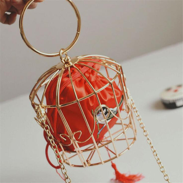 Caged Bird Tastes Freedom Handbag