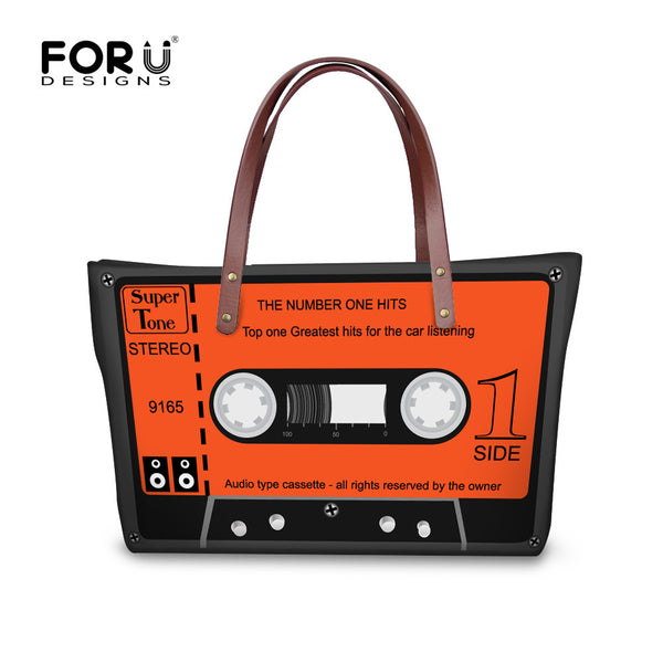 Cassette Tape Large Tote Bag