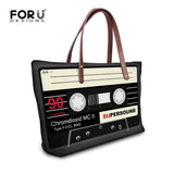 Cassette Tape Large Tote Bag