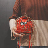 Caged Bird Tastes Freedom Handbag