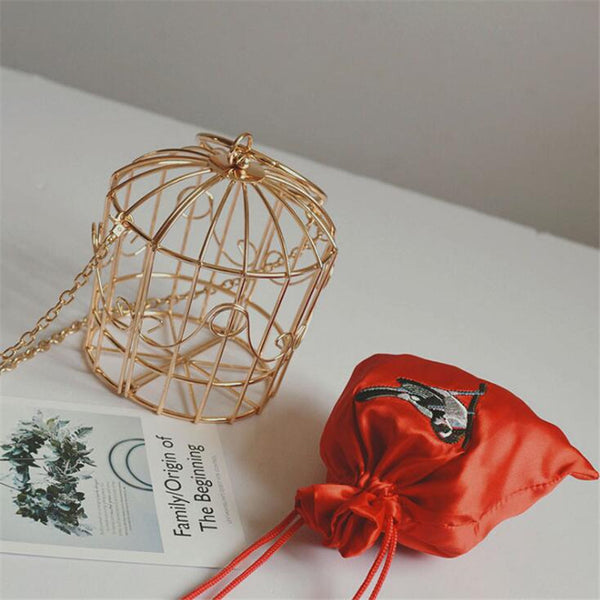 Caged Bird Tastes Freedom Handbag