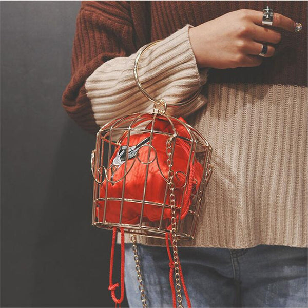 Caged Bird Tastes Freedom Handbag