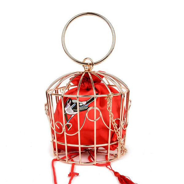 Caged Bird Tastes Freedom Handbag