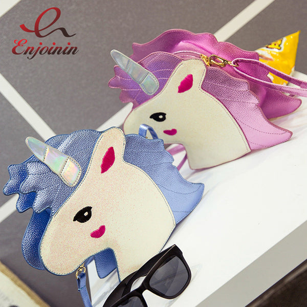 Unicorn Head Purse # 2