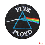 Pink Floyd Dark Side Of The Moon Sew Iron on Patch Embroidered Vest Jacket