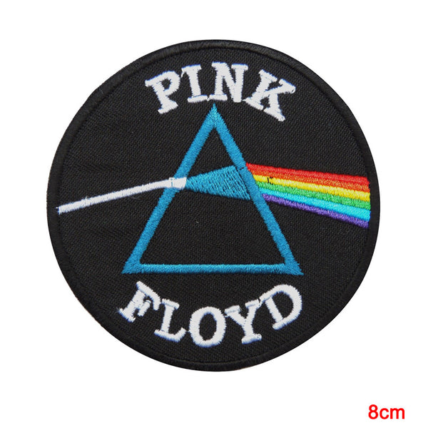 Pink Floyd Dark Side Of The Moon Sew Iron on Patch Embroidered Vest Jacket