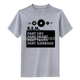 R.E.M. classic rock live lose my religion everybody hurts man on the moon rock fashion black ans white t shirt