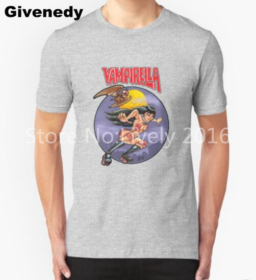 Roller Derby Vampirella Mens & Womens Fashion Cotton T Shirt Cool T Shirt