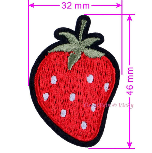 Sewing Clothes Gun Patch Iron On Embroidery Patches Hotfix Applique Motifs Sew On Garment Stickers Crown Bee Donut Bomb Cool New