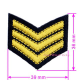 Sewing Clothes Gun Patch Iron On Embroidery Patches Hotfix Applique Motifs Sew On Garment Stickers Crown Bee Donut Bomb Cool New