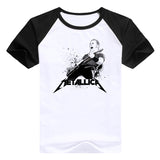 Summer Classic Heavy Metal Metallica Design Rock T-shirts Casual Cotton T Shirt Hipster Men Hip Hop Tshirt