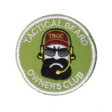 Tactical Beard owners club "BREAD MAN" Embroidery armband morale Patch Badge Fabric Armband Sticker Military
