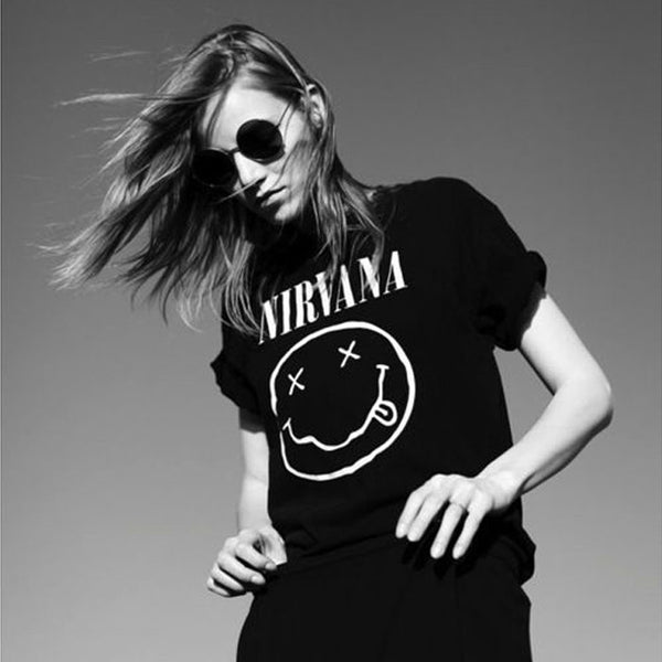 The Beatles Summer 2017 T Shirt Women Casual Fashion Punk Rock Black Top Tee Letter Print Plus Size Clothing Poleras De Mujer
