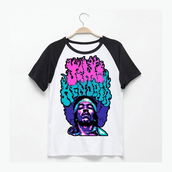 Jimi Hendrix - AC/DC - Reggae Rock T's