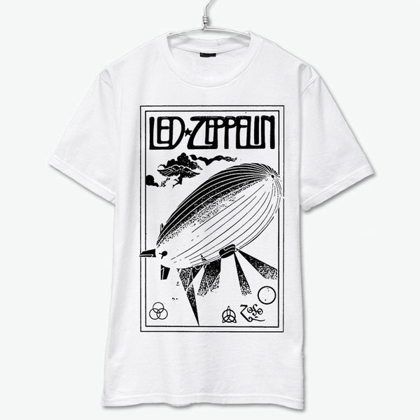 An Array of Led Zeppelin T's